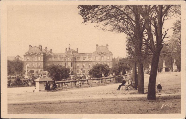 Paris, le palais du Luxembourg