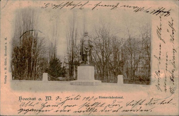 Bismarckdenkmal Vorderseite