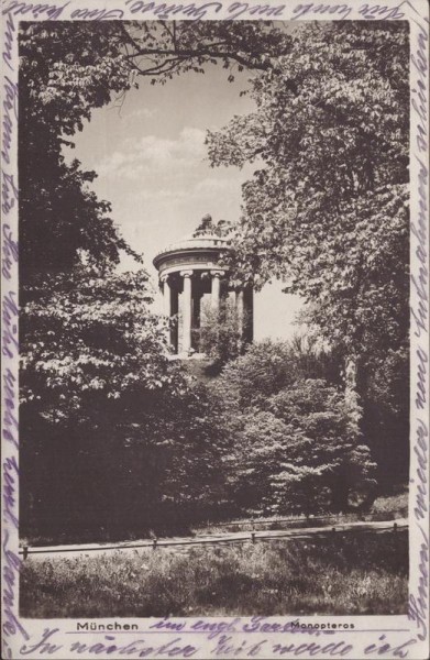 München Monopteros Vorderseite