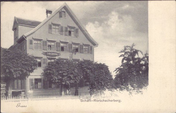 Schäfli, Rorschacherberg. 1905