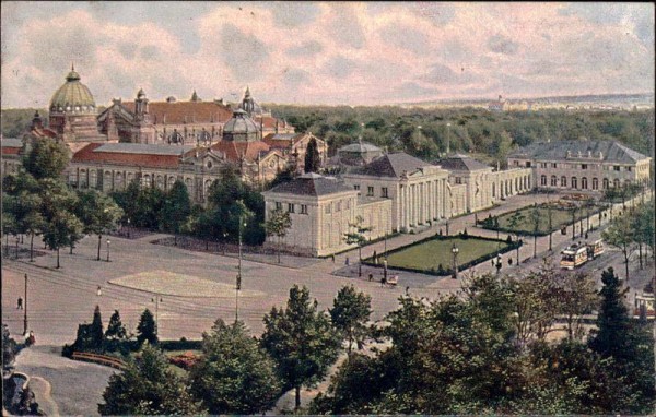Ausstellungs-Palast Dresden Vorderseite