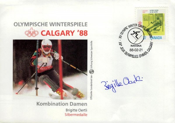 Olympische Winterspiele, Calgary 88 Vorderseite