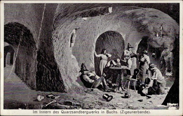 Buchs ZH, Quarzsandbergwerk Vorderseite