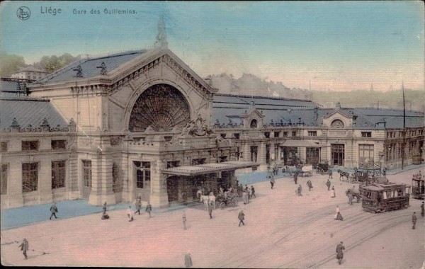 Gare des Guillemins Vorderseite