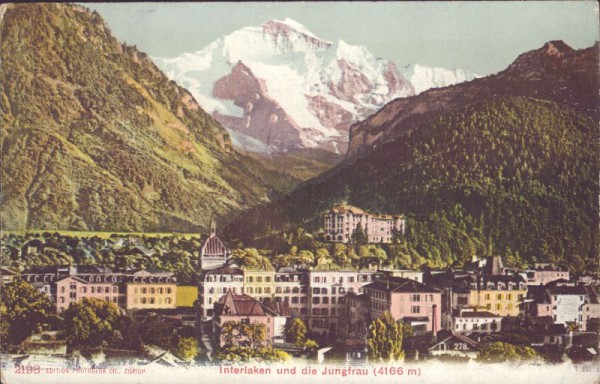 Interlaken und Jungfrau