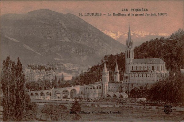 Sanctuaires de Lourdes Vorderseite