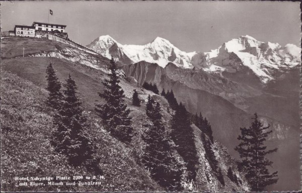 Hotel Schynige Platte Vorderseite
