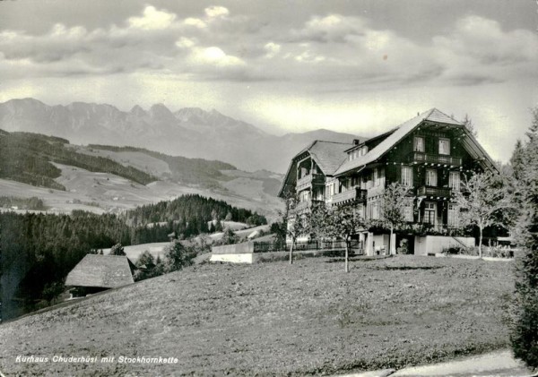Kurhaus Chuderhüsi, Röthenbach im Emmental Vorderseite