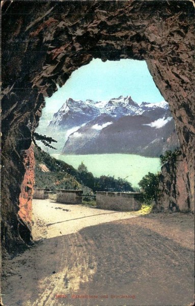 Axenstrasse und Urirotstock Vorderseite