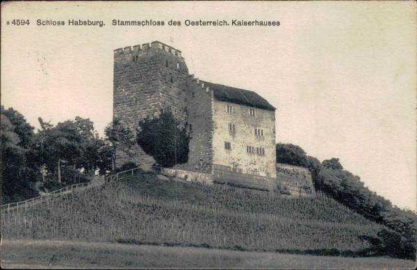 Schloss Habsburg  Vorderseite