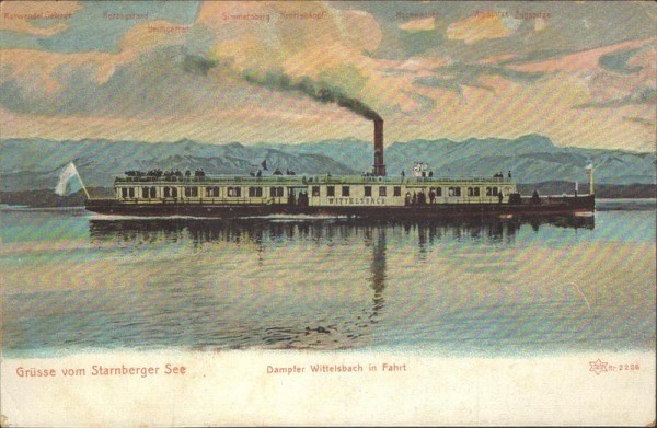 Grüsse vom Starnberger See Vorderseite