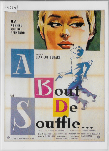 A Bout de Souffle de Jean-Luc Godard F 1960 - Jean Seberg