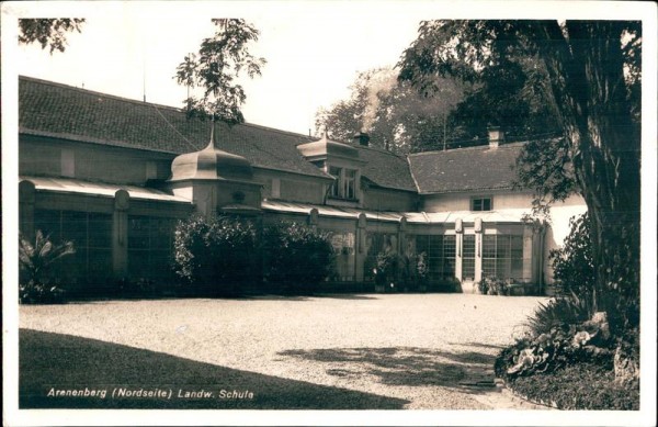 Arenenberg (Nordseite), Landw. Schule Vorderseite