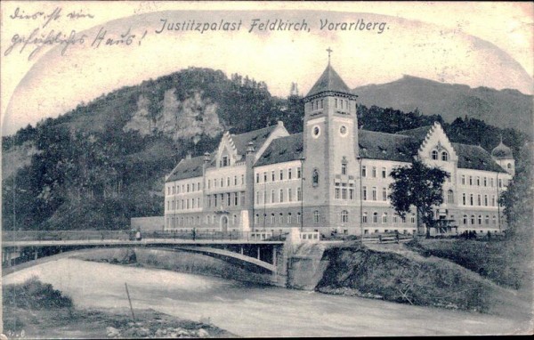 Justitzpalast Feldkirch,Voralberg Vorderseite