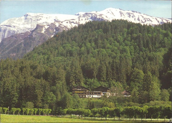 Hotel-Restaurant Bänklialp, Engelberg Vorderseite