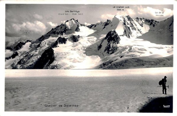 Glacier de Saleinaz Vorderseite