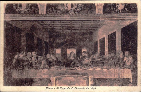 Milano - Ji Cenacolo di Leonardo da Vinci Vorderseite