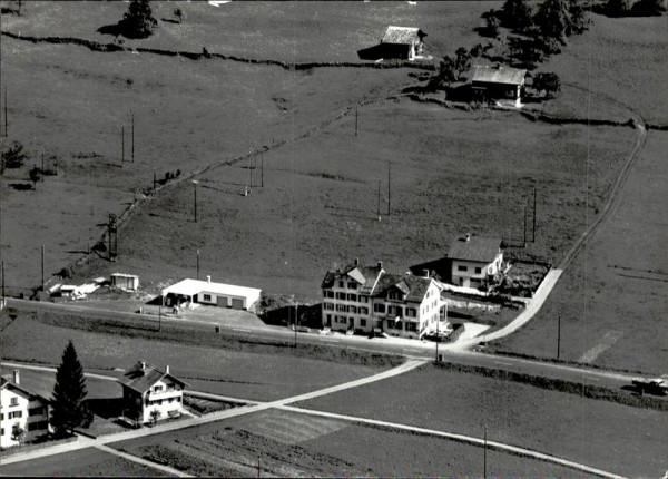 Rüti, Hotel Rütihof, Flugaufnahme Vorderseite