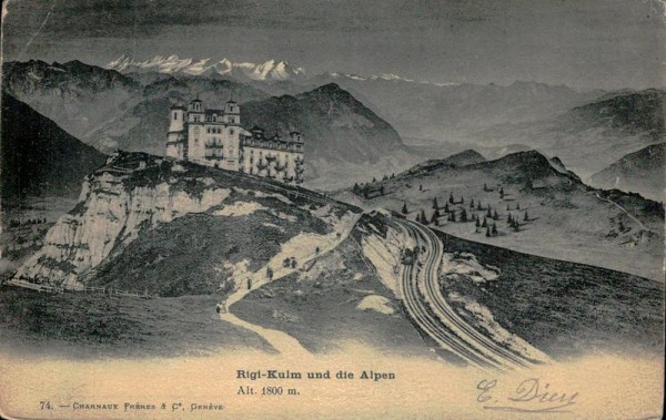 Rigi-Kulm Vorderseite