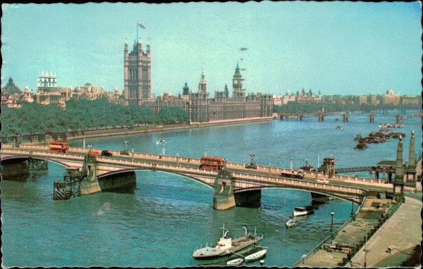 Lambeth Bridge and Houses of Parliament (London) Vorderseite
