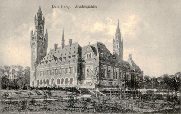 Den Haag, Vredespaleis Vorderseite