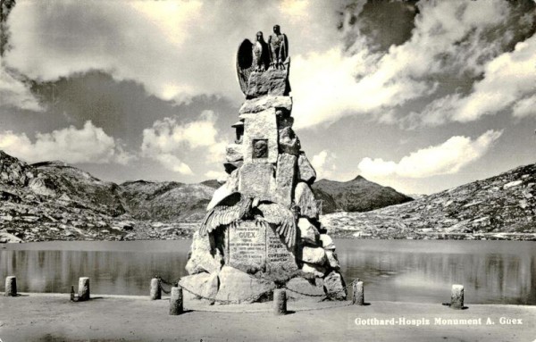 Gotthard-Hospiz Monument Vorderseite