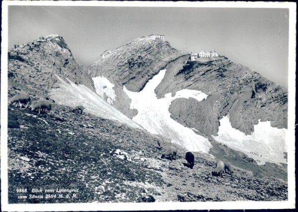 Blick vom Lysengrat Vorderseite