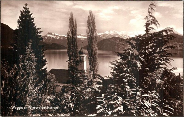 Weggis am Vierwaldstättersee Vorderseite