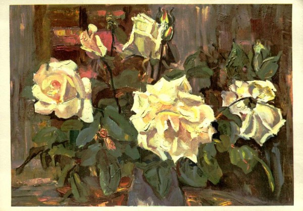 Weisse Rosen Vorderseite