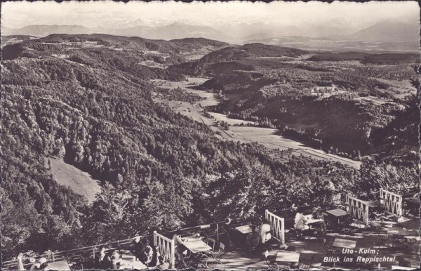 Uto-Kulm: Blick ins Reppischtal Vorderseite