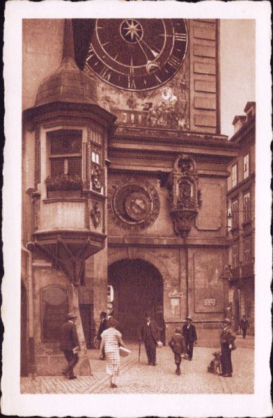 Zeitglocken von Osten mit Kalenderuhr von 1527 - Bern