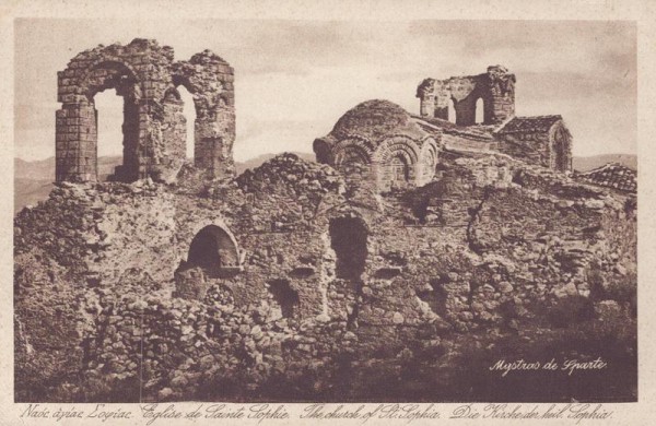 Mystraus de Sparte Vorderseite