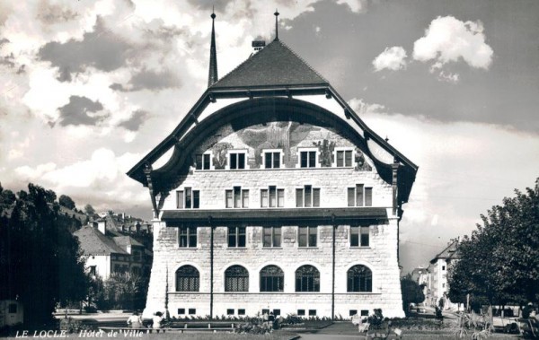 Le Locle, Hotel de Ville Vorderseite