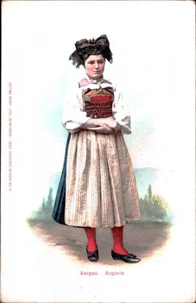 Trachtenfrau Vorderseite