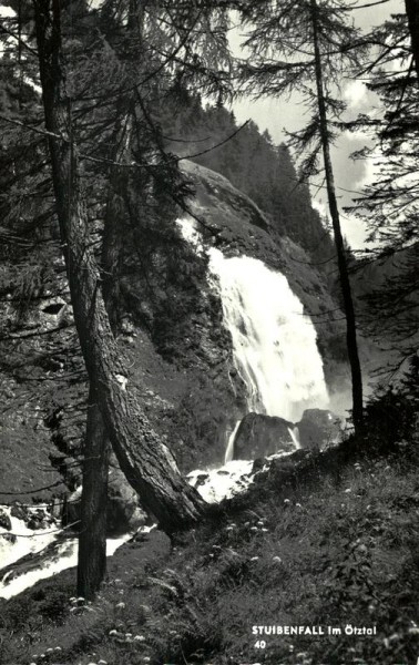 Stuibenfall im Ötztal Vorderseite