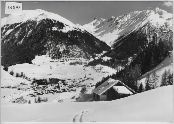 Bergün und Piz Uertsch im Winter