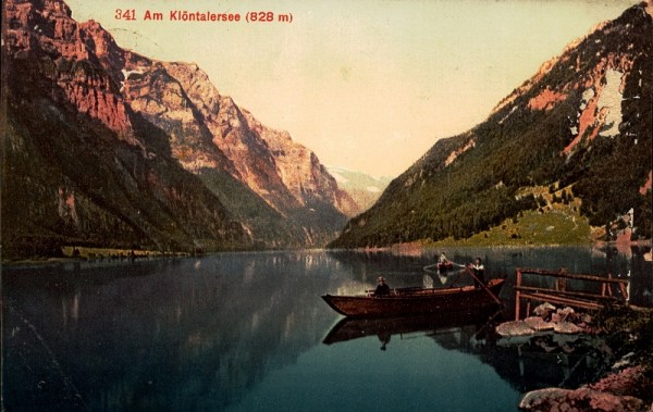 Am Klöntalersee.1911