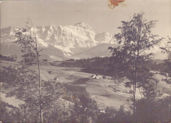 Säntis - Handabzug H. Bauer