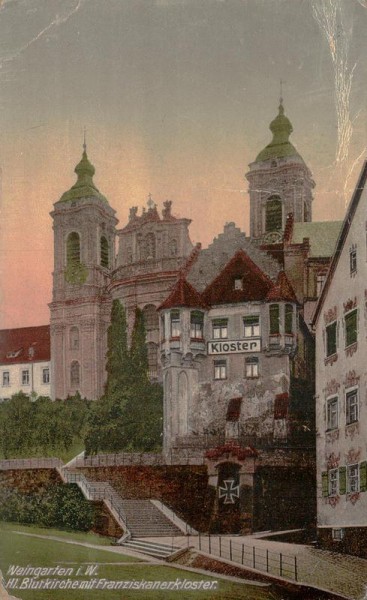 Weingarten, Hl. Blutkirche  Vorderseite