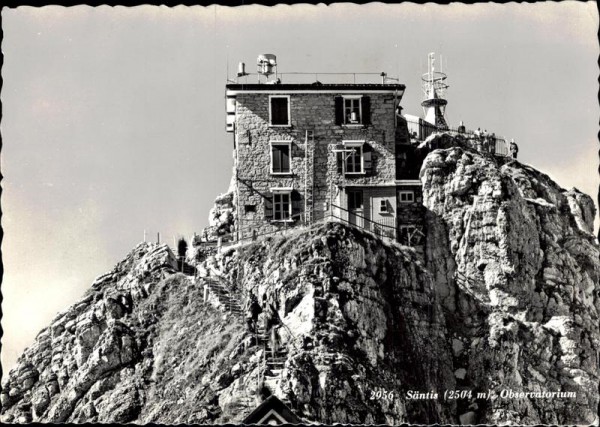 Säntis - Observatorium Vorderseite