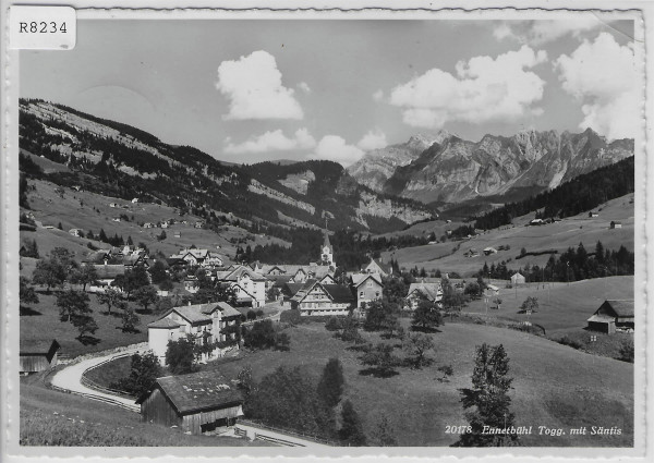 Ennetbühl - Generalansicht mit Säntis