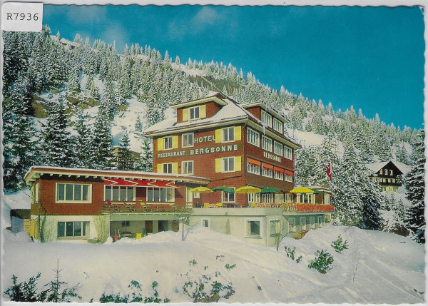 Terrassen-Hotel Bergsonne - Rigi-Kaltbad im WInter en hiver