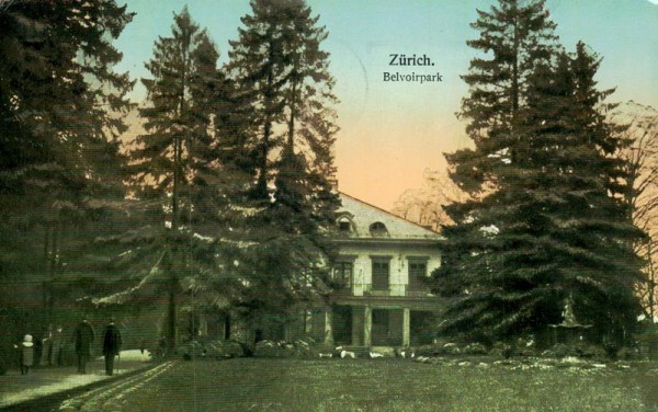 Zürich, Belvoirpark Vorderseite