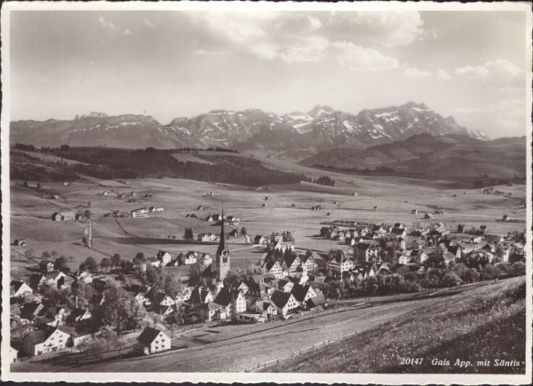 Gais mit Säntis