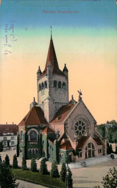 Basel, Pauluskirche Vorderseite