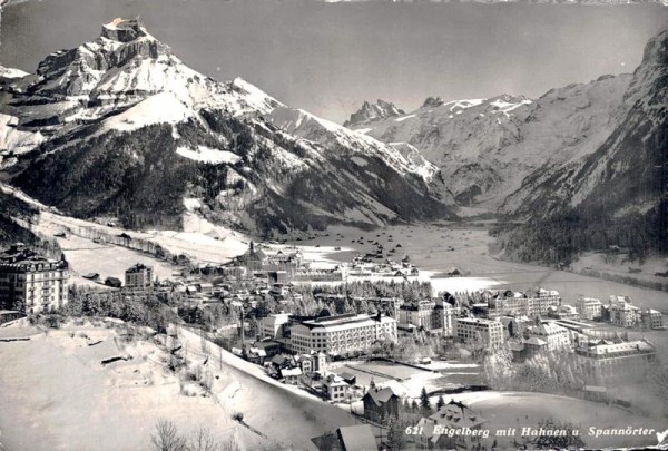 Engelberg mit Hahnen und Spannörter Vorderseite