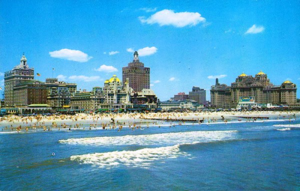 Skyline of Atlantic City - New Jersey
