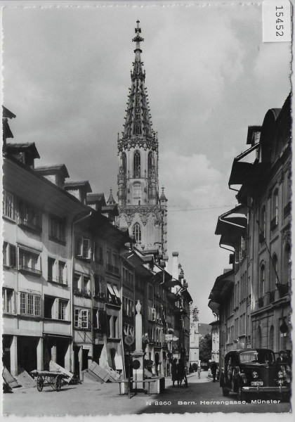 Bern - Herrengasse, Münster, Classic Car