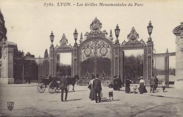 Parc de la Tête d'Or (Lyon) Vorderseite