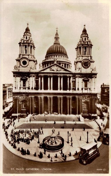 London, St.Paul's Cathedral Vorderseite